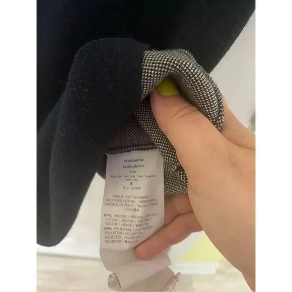 ‘S Max Mara Knit Geometric Shift Dress - Picture 4 of 5